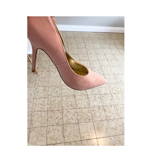 ‘Pretty In Pink Heels’- Suede - Picture 7 of 7